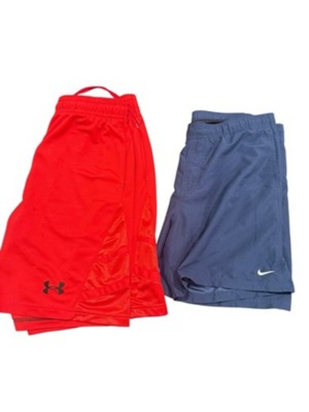 Men’s Shorts Size Large. Under Armour And Nike Swim Trunks. Perfect For Summer